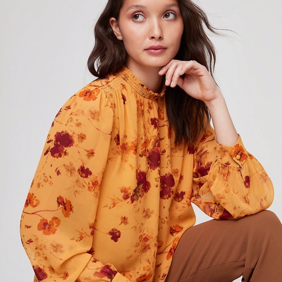 Wilfred Tops - Wilfred Paula Blouse Yellow